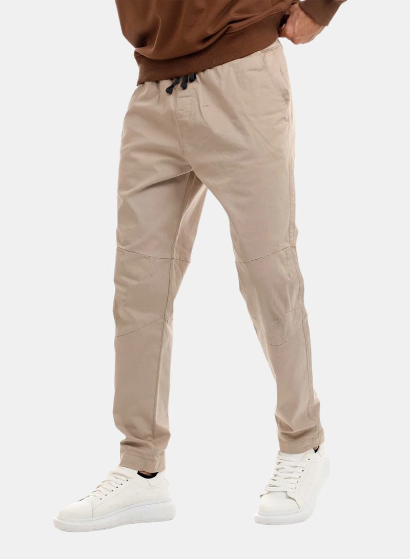 Dott Men’s Casual Jogger Pants with Modern Design & Matching Drawstring - Image 1